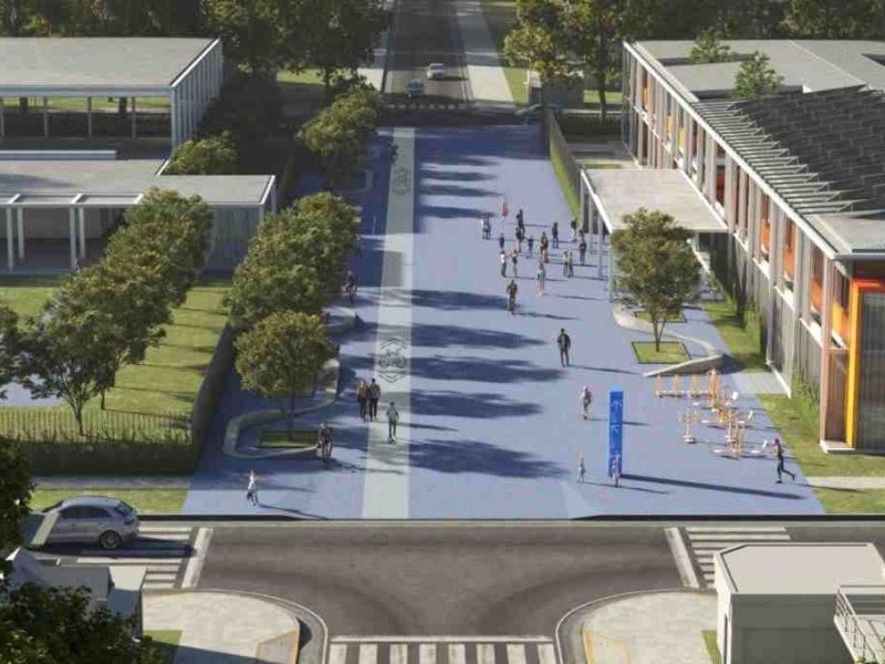 Pese al avance de obra del secundario en Roldán, se retrasa su inauguración