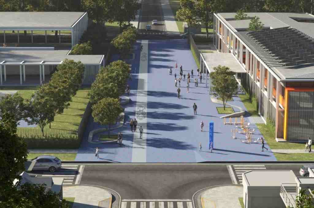 Pese al avance de obra del secundario en Roldán, se retrasa su inauguración