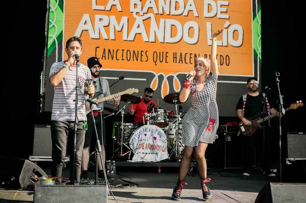 Armando Lío sonó para los más peques en Lolapalooza