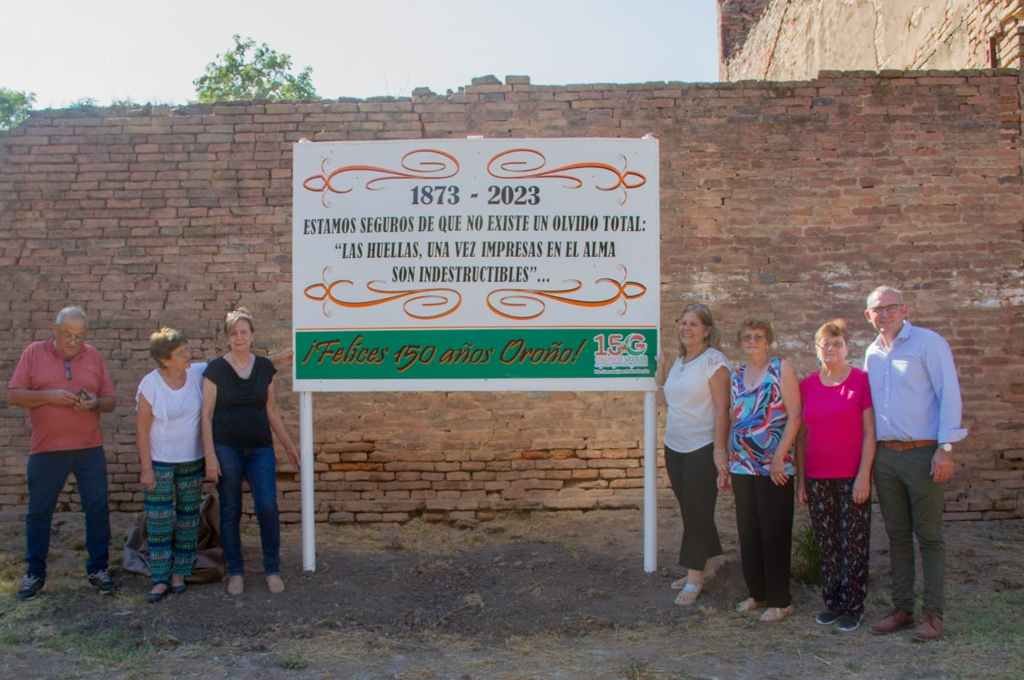 La localidad de Oroño existió desde hace 150 años y desapareció hace 66