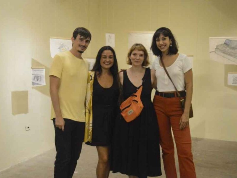 Galería Crudo expone tres muestras plásticas de artistas santafesinos