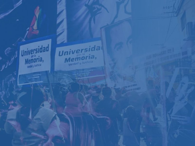 Producciones comunicacionales para celebrar la recuperación de la democracia
