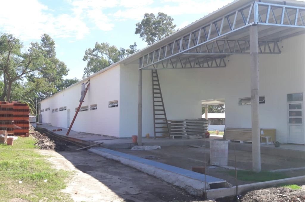 La construcción del anexo en la escuela Pedro Radio alcanzó un 50% de ejecución