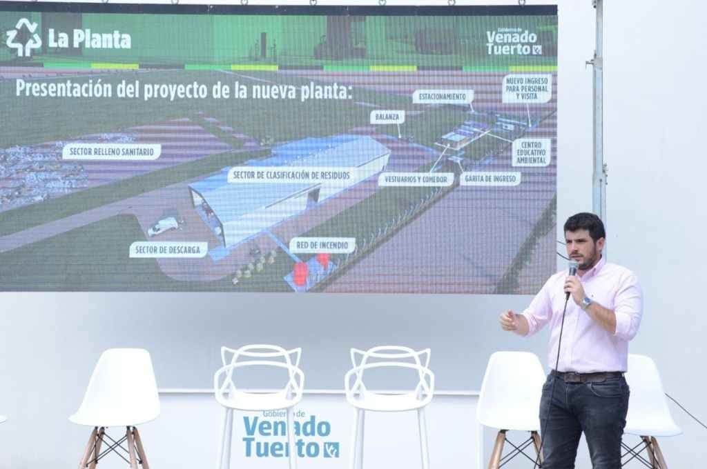 Se presentó el proyecto para recuperar la planta de residuos incendiada en Venado Tuerto