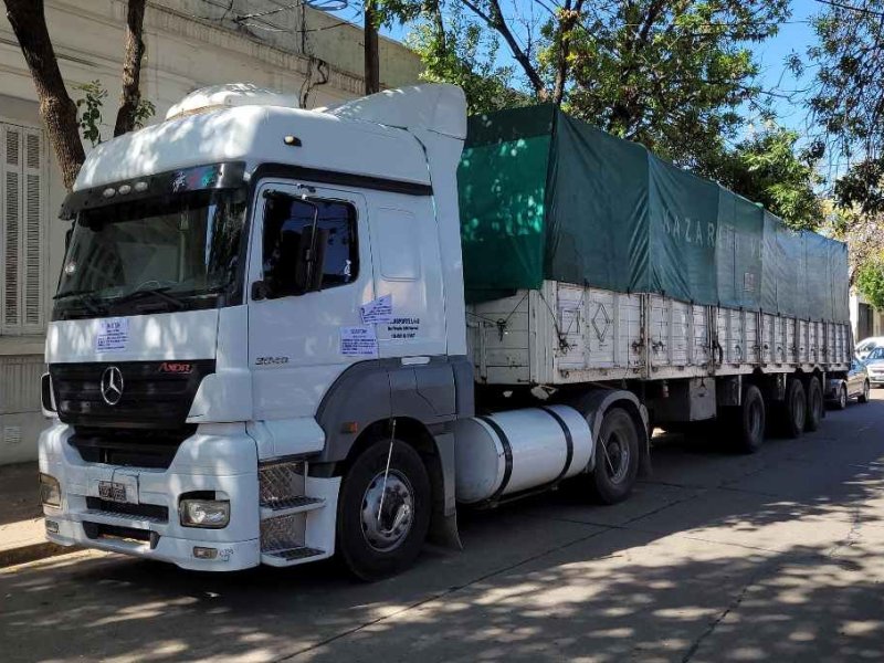 Casilda: detuvieron a un hombre que manejaba un camión robado