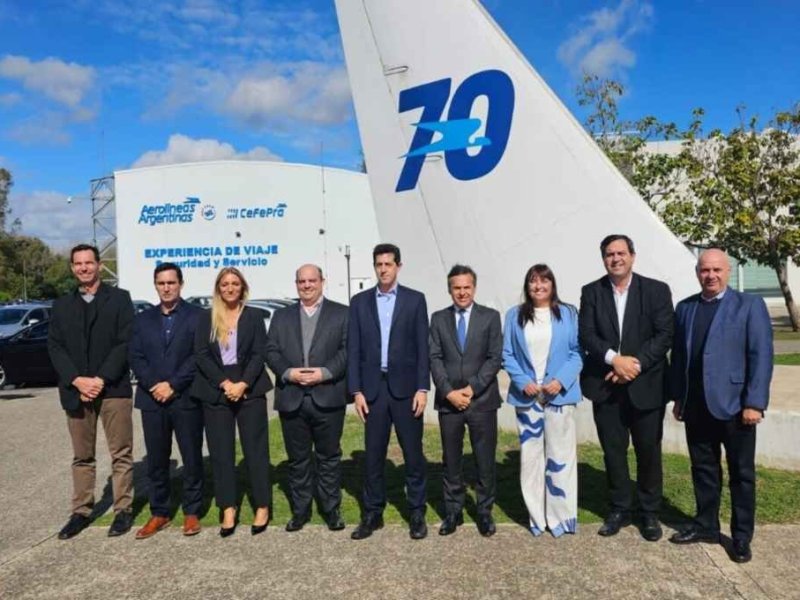 Aerolíneas Argentinas hará una ruta semanal entre Reconquista y Buenos Aires