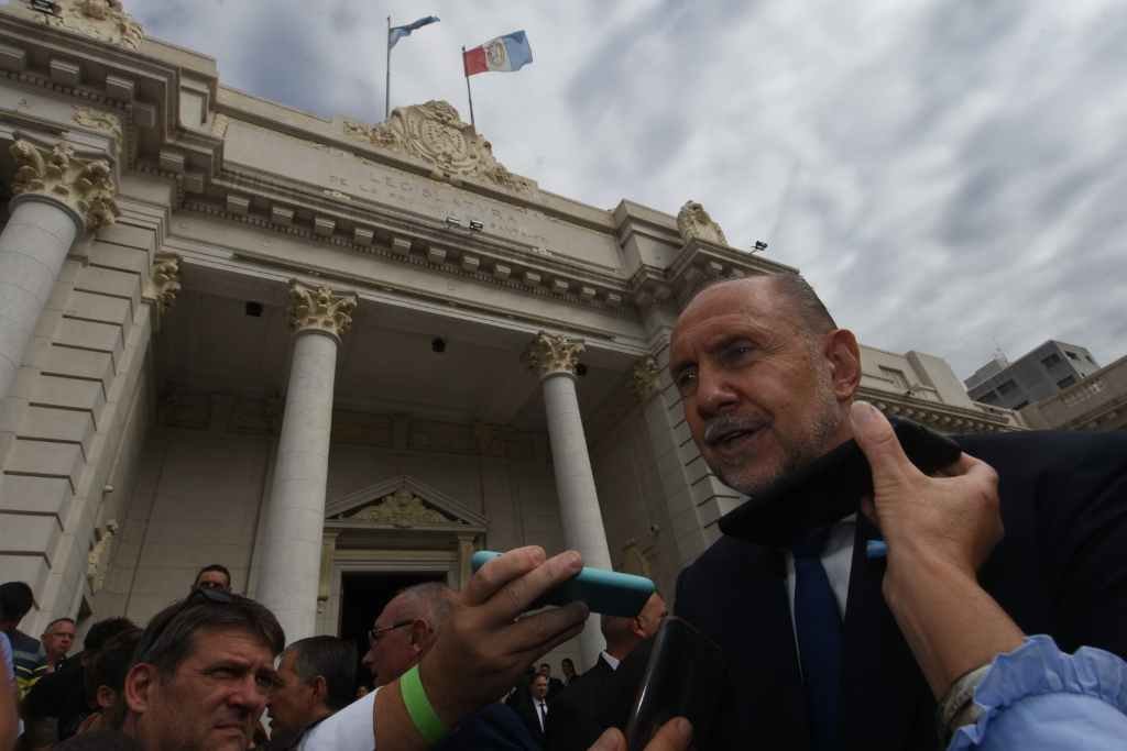 El gobernador Omar Perotti abrió el período de sesiones legislativas