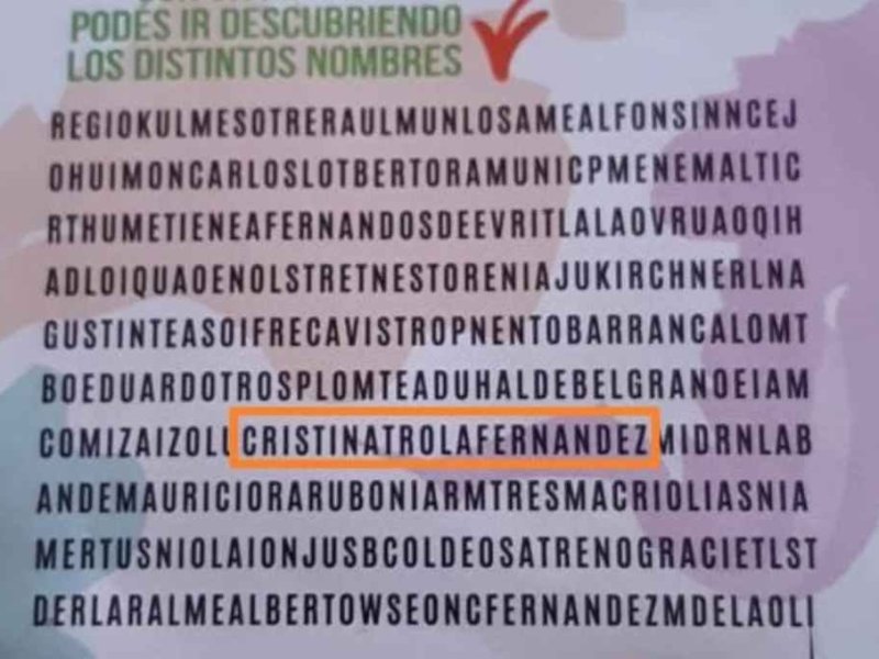 Extraño «error» contra Cristina Kirchner en un material pedagógico del Concejo Municipal de Rosario
