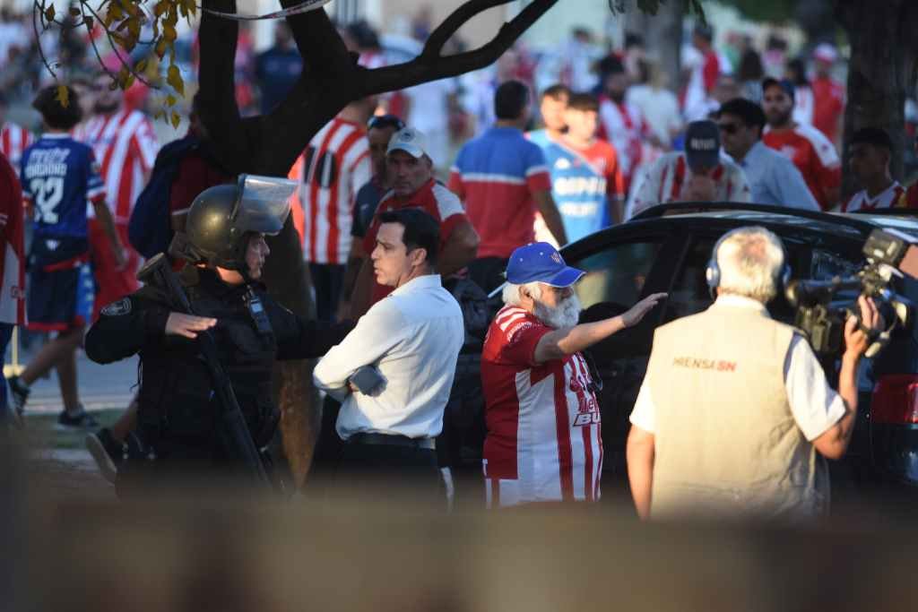 Incidentes en el estadio de Unión tras la derrota ante Sarmiento