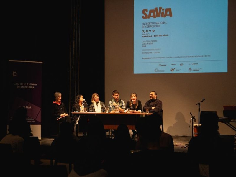 Se presentó el primer Encuentro Nacional de Composición SAVIA