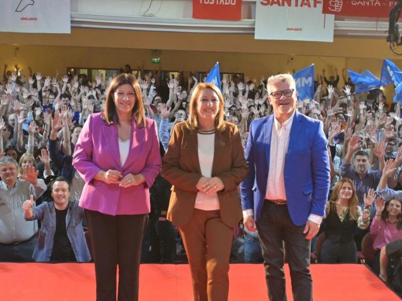 Clara García, Mónica Fein y Eugenio Fernández se lanzaron oficialmente: «Vamos a ser gobierno en Santa Fe»