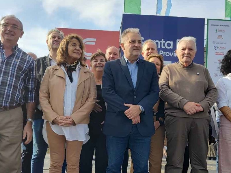 Lewandowski y Frana en Agroactiva 2023: «Impulsamos un gran acuerdo público-privado para desplegar todo el potencial que tiene Santa Fe»