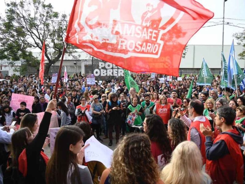 El paro docente en Rosario del jueves 22, a un paso de ser confirmado