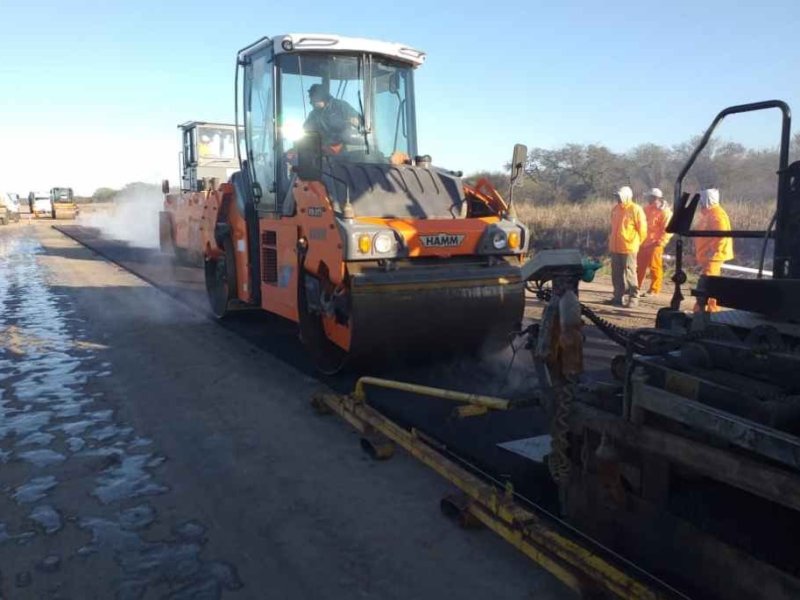 El gobierno de la Provincia de Santa Fe construye el nuevo enlace entre las rutas 11 y 36