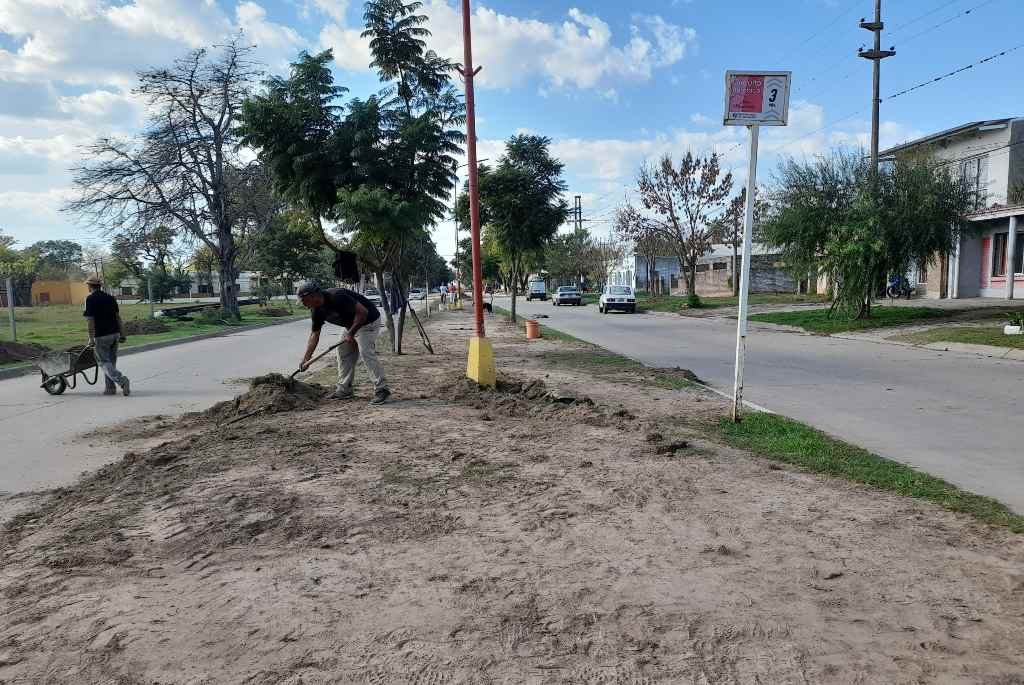 Avanzan las obras de cloacas y pavimentación en San Javier