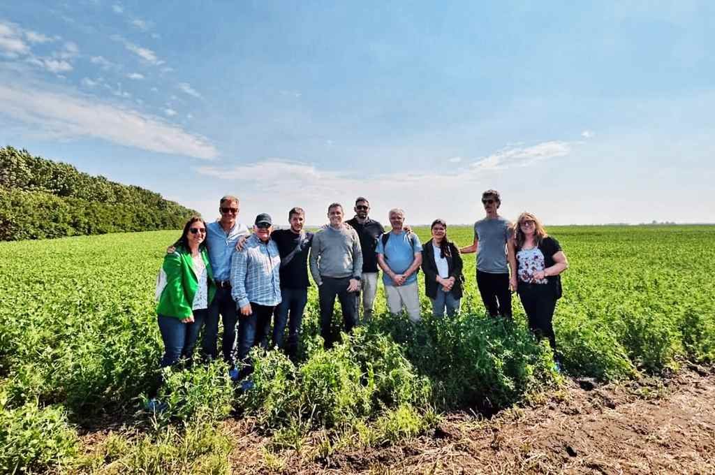 Empresarios santafesinos de legumbres quieren «sembrar» negocios en Canadá