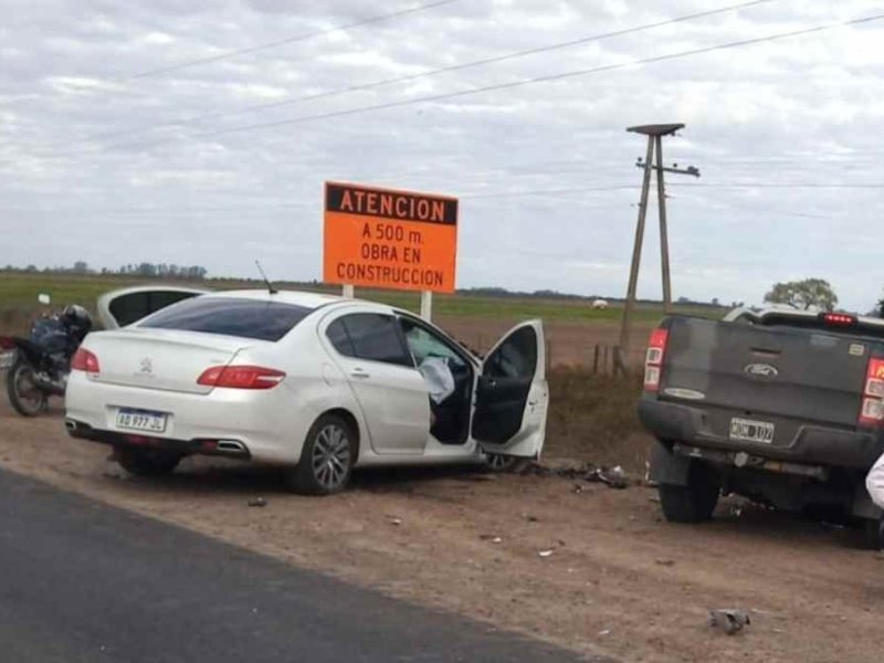 Murió una adulta mayor que había protagonizado un choque en la ruta 80