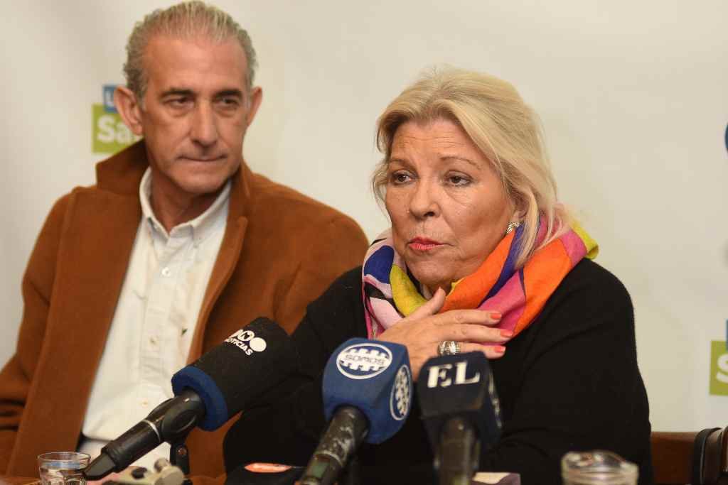 Elisa Carrió quedó internada por una descompensación en Esperanza