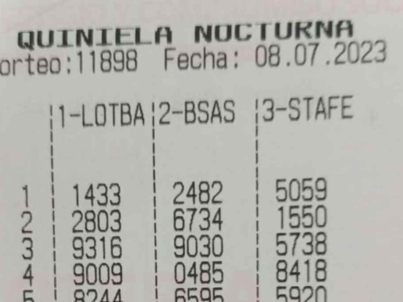 Coronda: un hombre ganó 15 millones a la quiniela