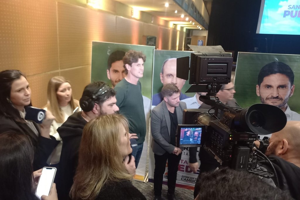 Martín Lousteau en Rosario: «Pullaro es el candidato del anti-marketing»
