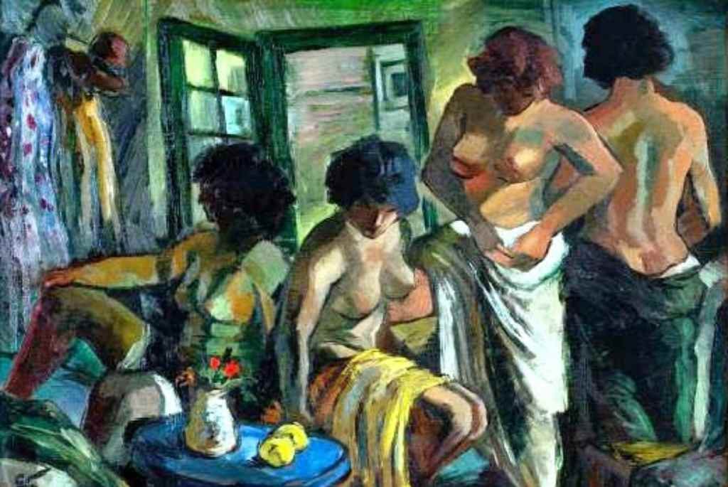 La pintura de Julio Vanzo expuesta en la BCR