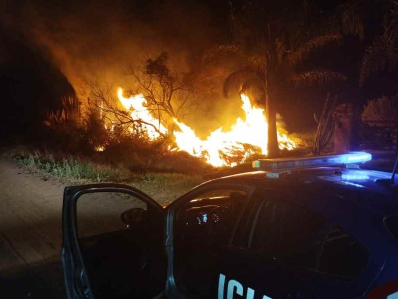 Incendio en Desvío Arijón
