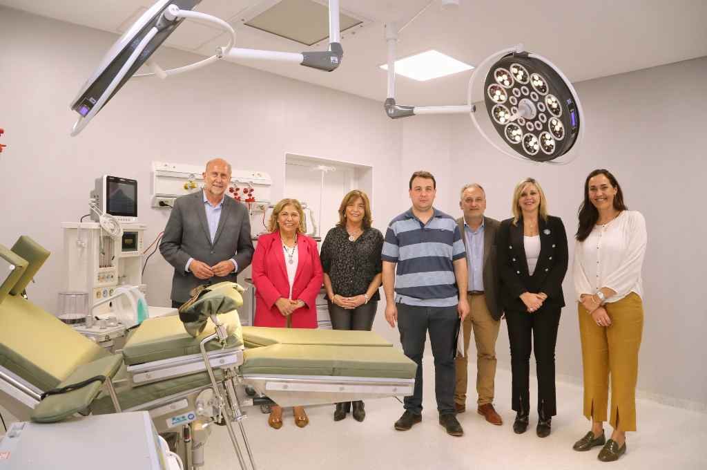 Inauguraron la remodelación y ampliación del hospital de Firmat