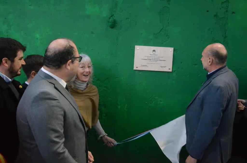 Venado Tuerto: inauguraron el polideportivo en el Colegio Industrial