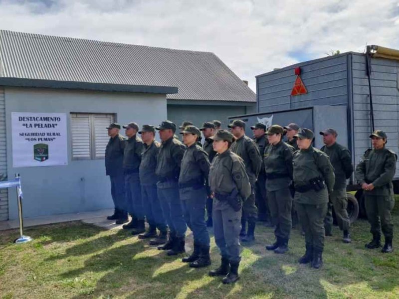 La Guardia Rural Los Pumas abrió un destacamento en el departamento Las Colonias