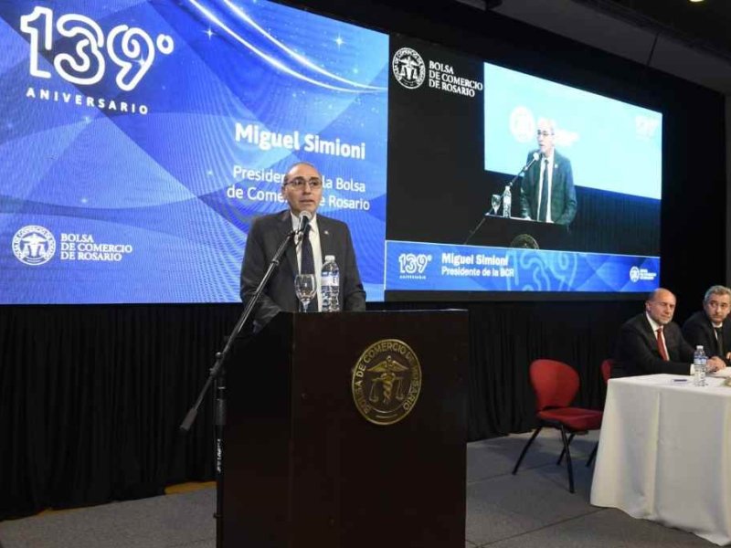 Miguel Simioni reclamó «orden» a la política