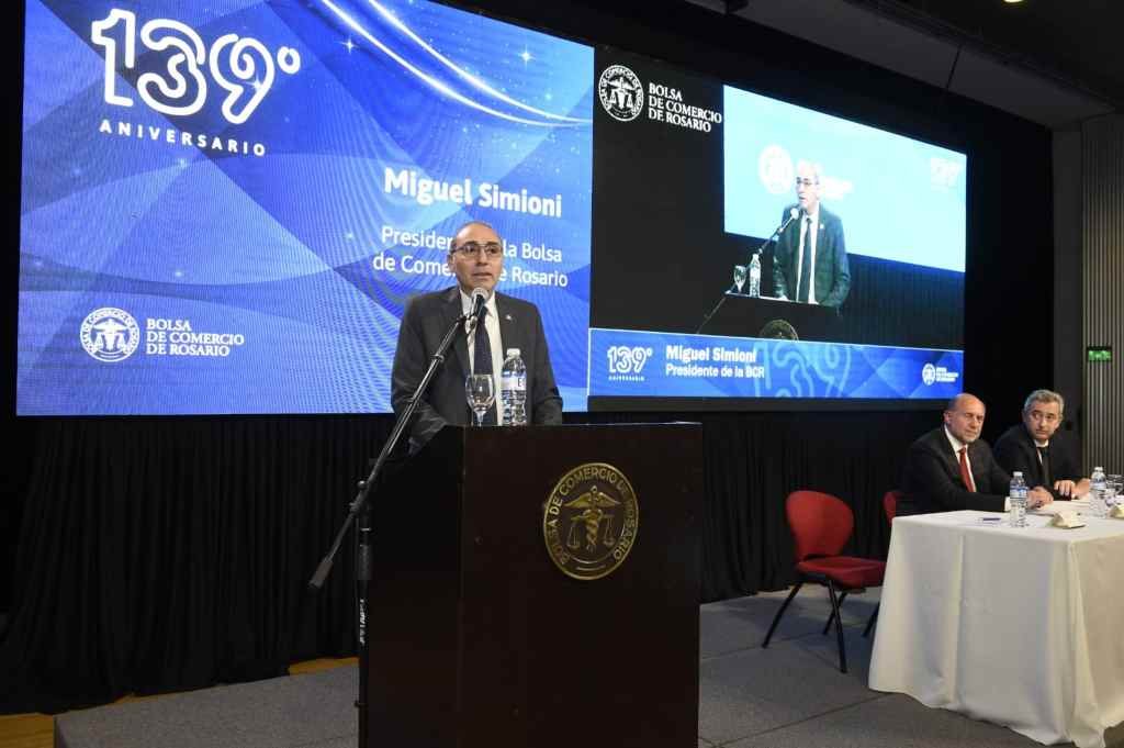 Miguel Simioni reclamó «orden» a la política