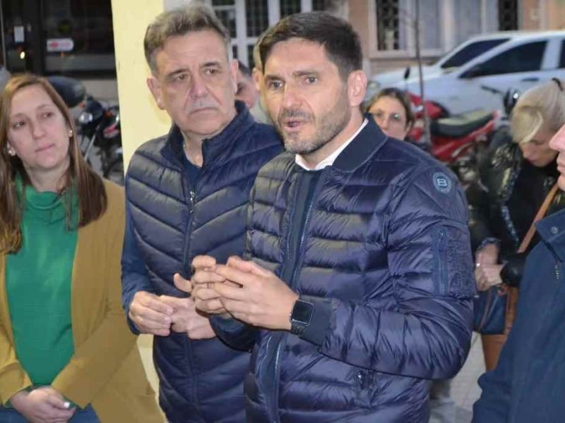 Pullaro agradeció el apoyo de Firmat en sus primeros pasos en política