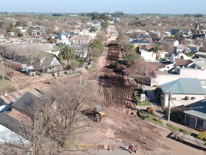 Avanza la obra integral de Avenida Libertad
