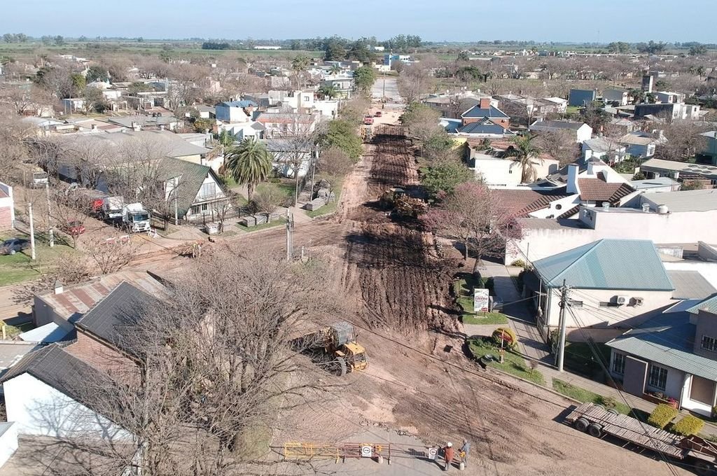 Avanza la obra integral de Avenida Libertad