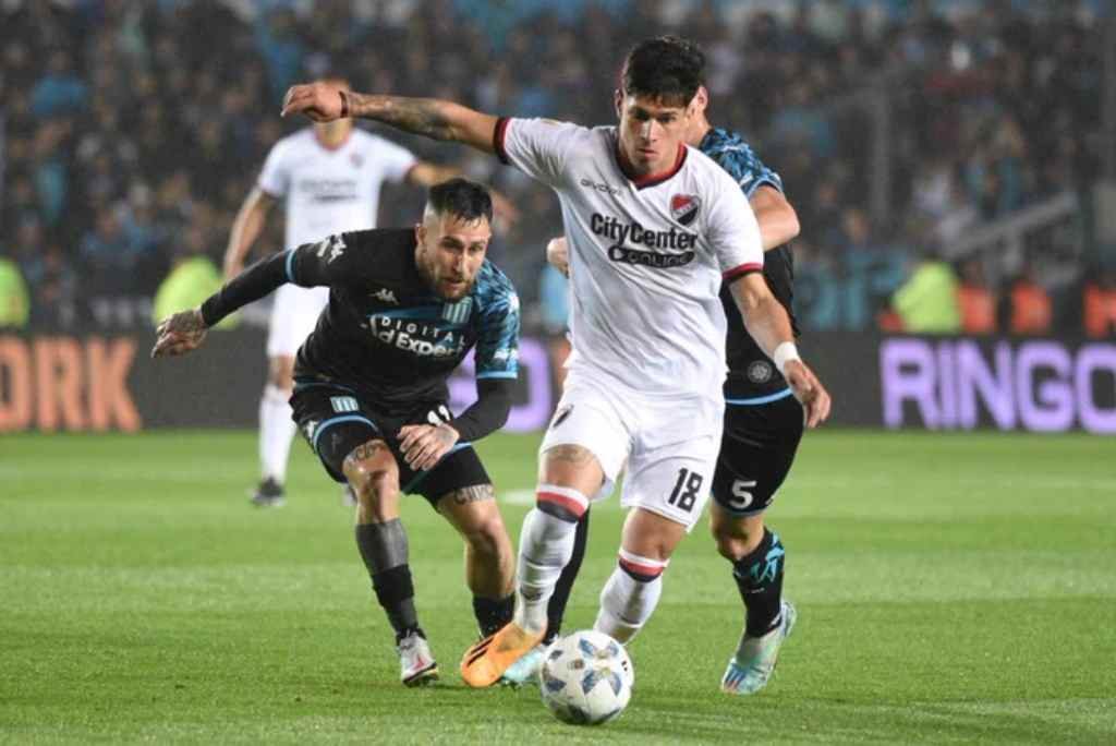 Newell’s perdió sobre la hora ante Racing