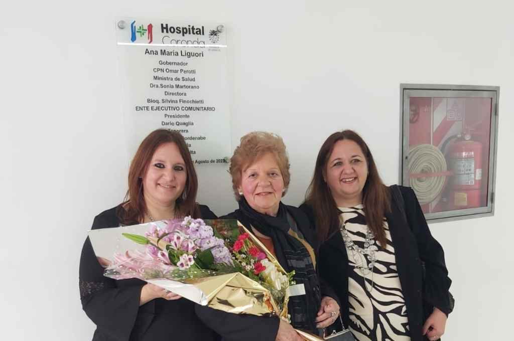El hospital de Coronda fue renombrado Ana María Liguori