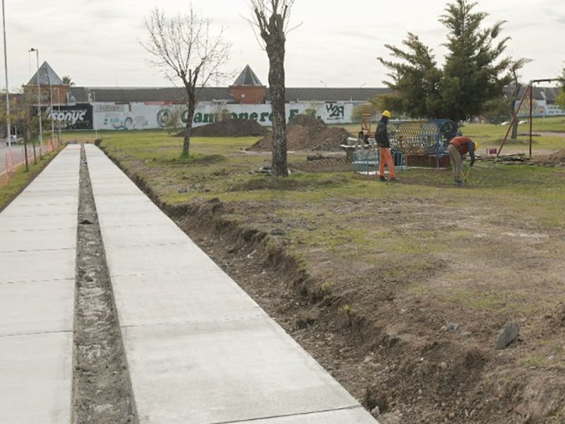 Se inauguran las obras de la plaza Mujeres Entrerrianas de Paraná