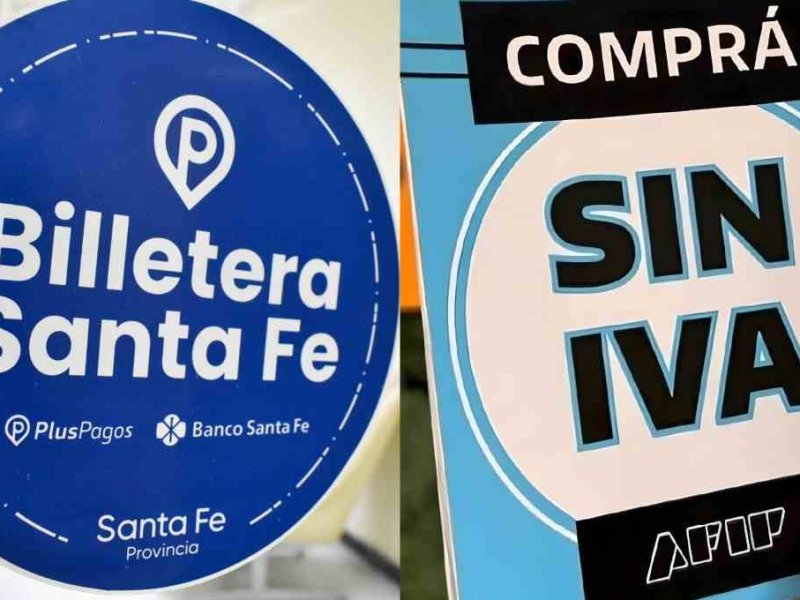 Las compras con débito en Billetera Santa Fe se incorporan al programa Compre Sin IVA