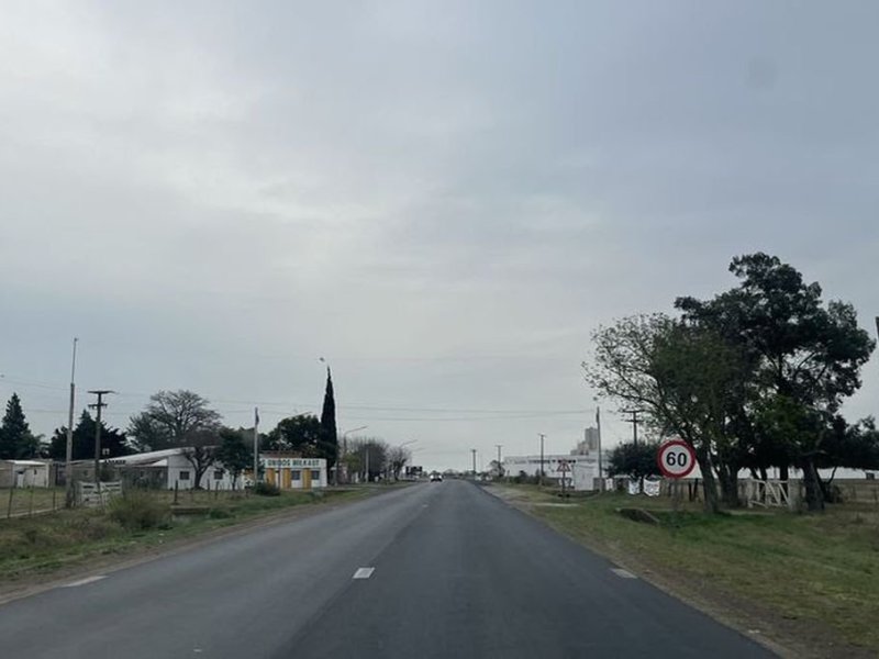 Mejoran el acceso sobre la Ruta Provincial Nº 70 en Colonia Nueva