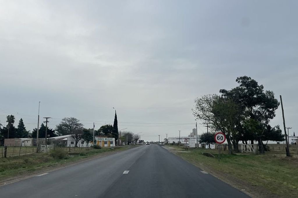 Mejoran el acceso sobre la Ruta Provincial Nº 70 en Colonia Nueva