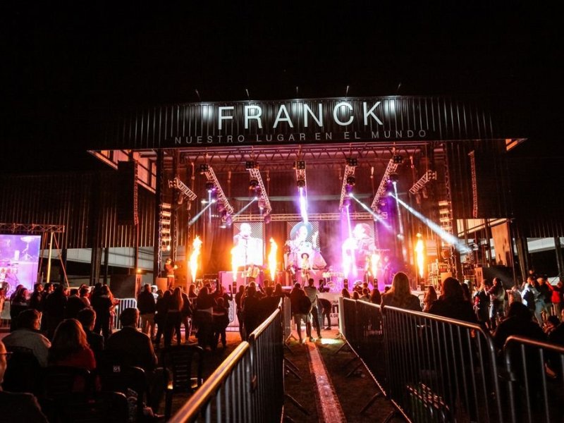 10 mil personas participaron de los festejos del 153° Aniversario de Franck