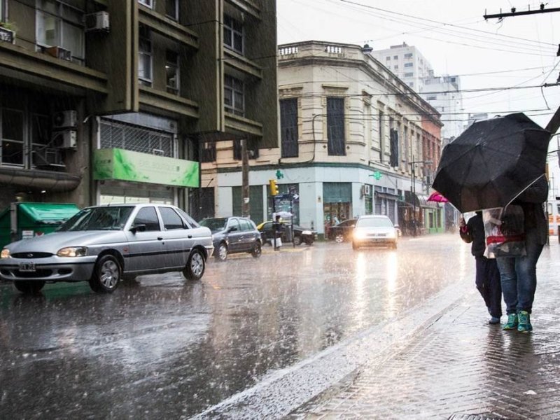 Llegaron lluvias, pero sólo en la región de Rosario