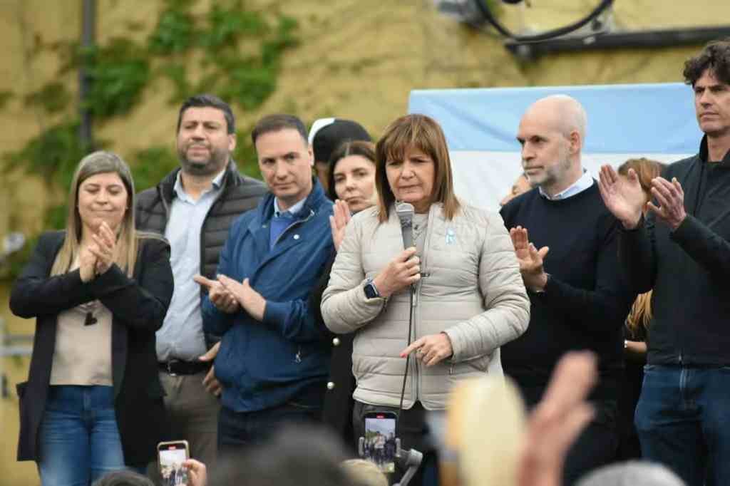 Patricia Bullrich cerró su campaña en Venado Tuerto