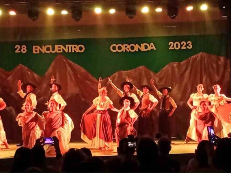 Coronda vivió un nuevo Encuentro de Danzas Folclóricas