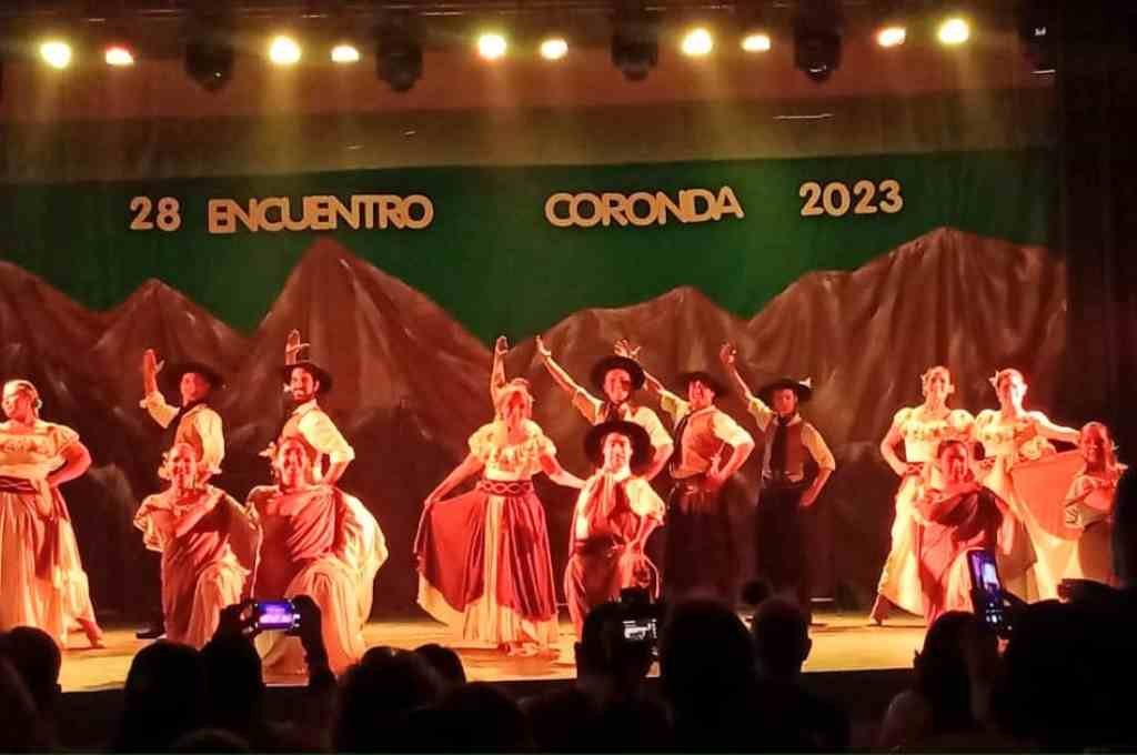 Coronda vivió un nuevo Encuentro de Danzas Folclóricas