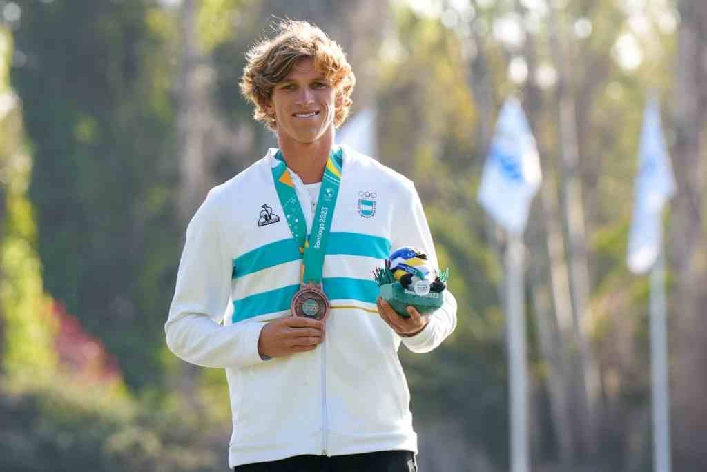 Tobías Giorgis y su costumbre de ganar medallas