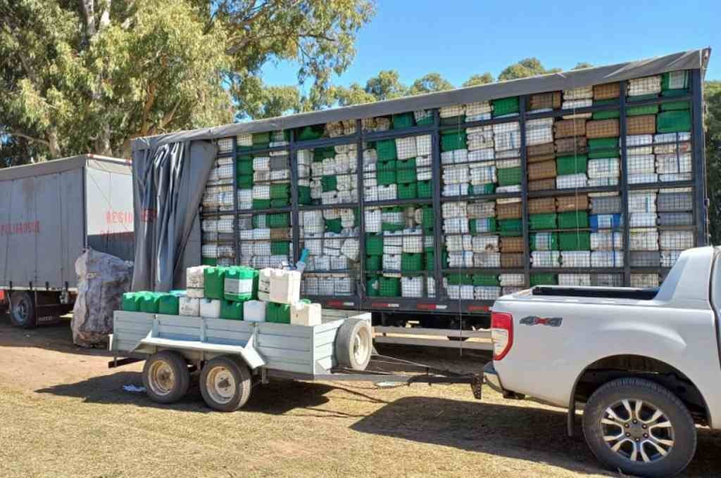 Llega la primera jornada de recepción de envases vacíos en Santa Fe