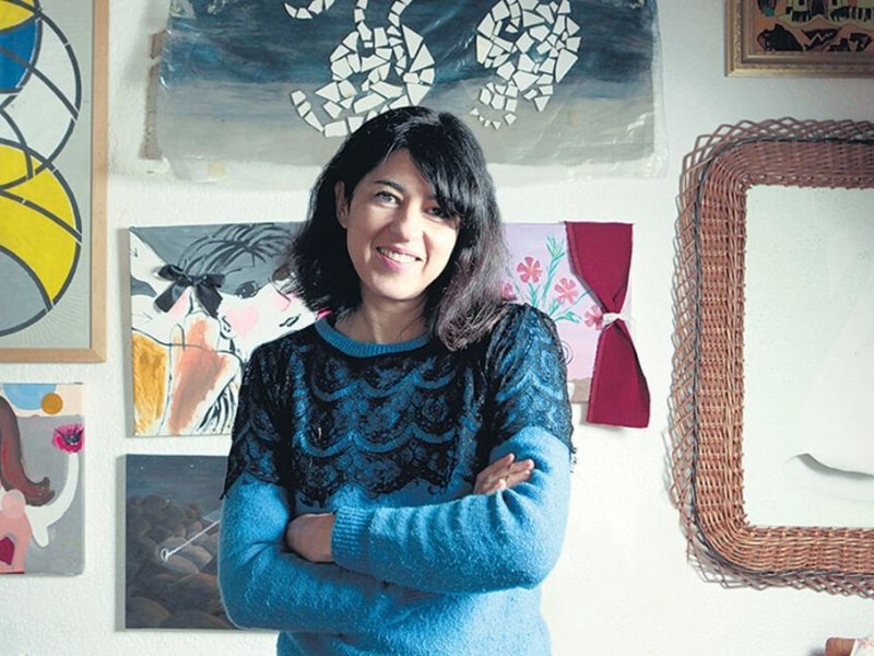 Cuando la palabra y la pintura se hacen carne en Fernanda Laguna