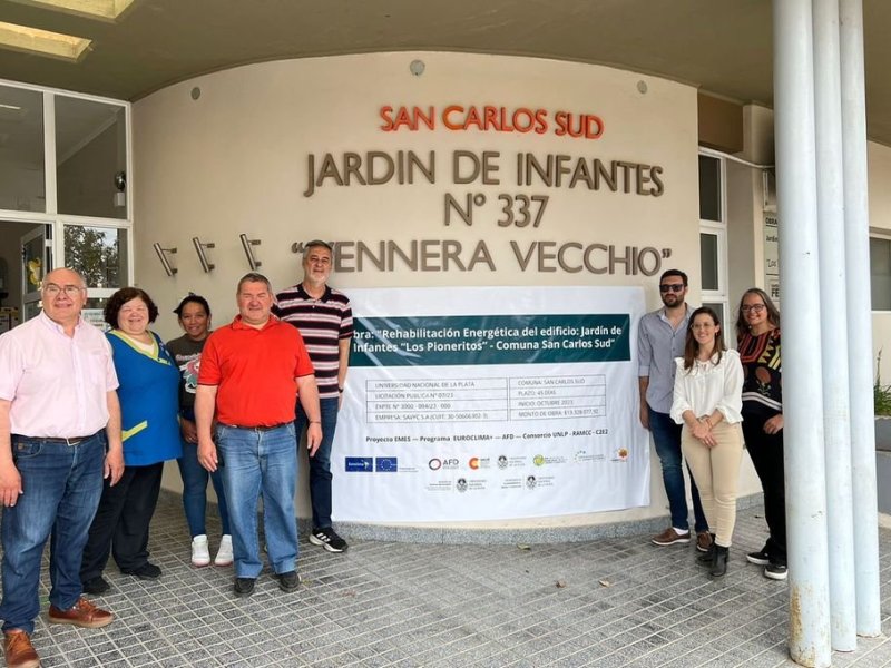 Cómo es el proyecto que rehabilitará energéticamente al Jardín Nº 337 de San Carlos Sud