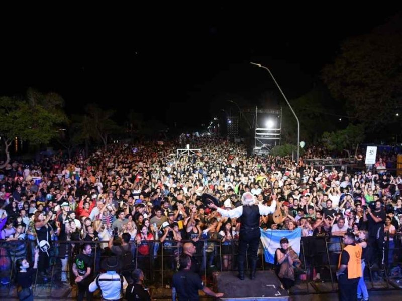 Santa Fe celebró sus 450 años con música, colores y recuerdos